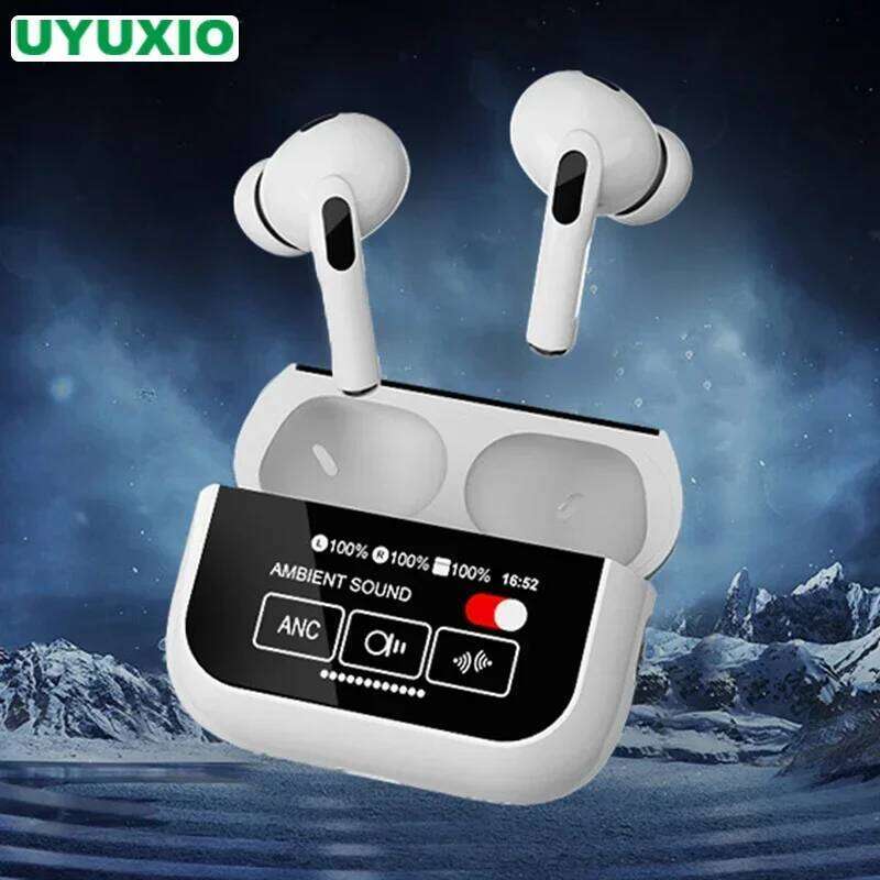 Intelligent Bluetooth earphones, wireless earphones, AI language translator, 144 language translation earphones with noise reduction function, suitabl