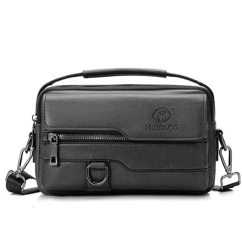 New Single Shoulder Casual Small Multi-Pocket Crossbody Multi-Functional Clutch Trendy Men's Bag