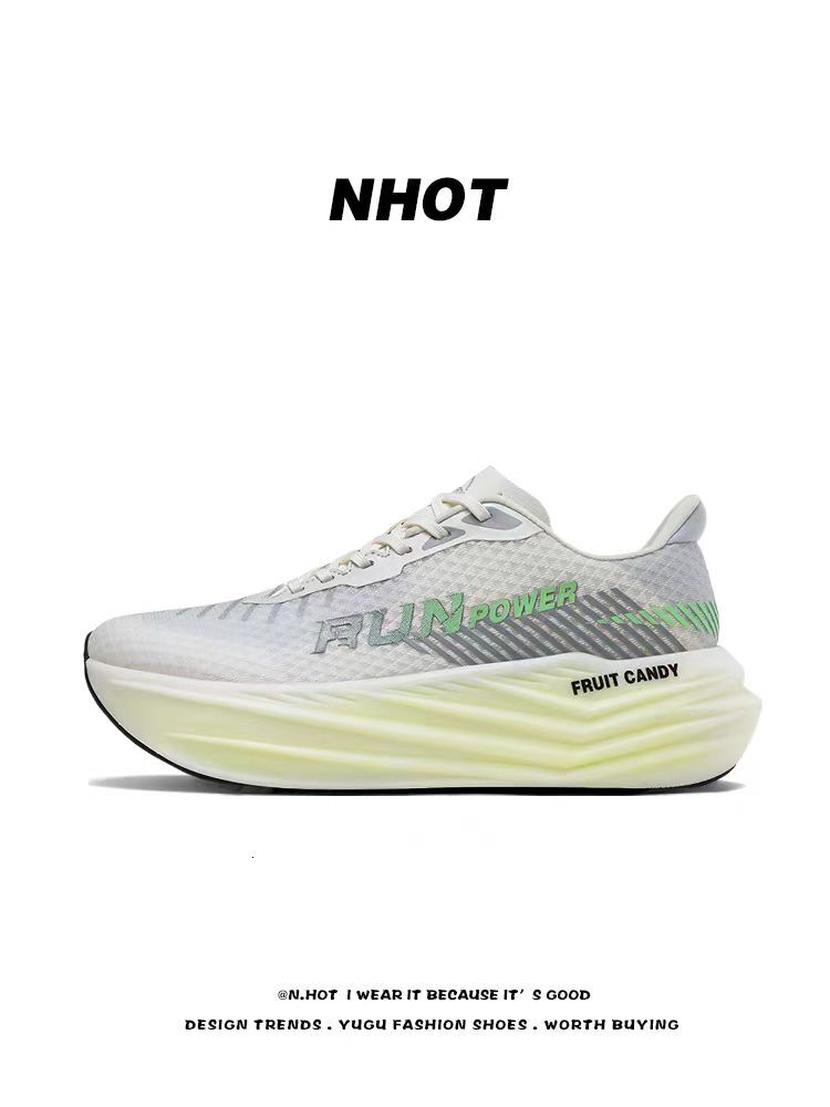 designer sports casual shoes: Versatile and fashionable carbon plate running shoes, shock-absorbing high-elasticity cushioning running shoes for outdo