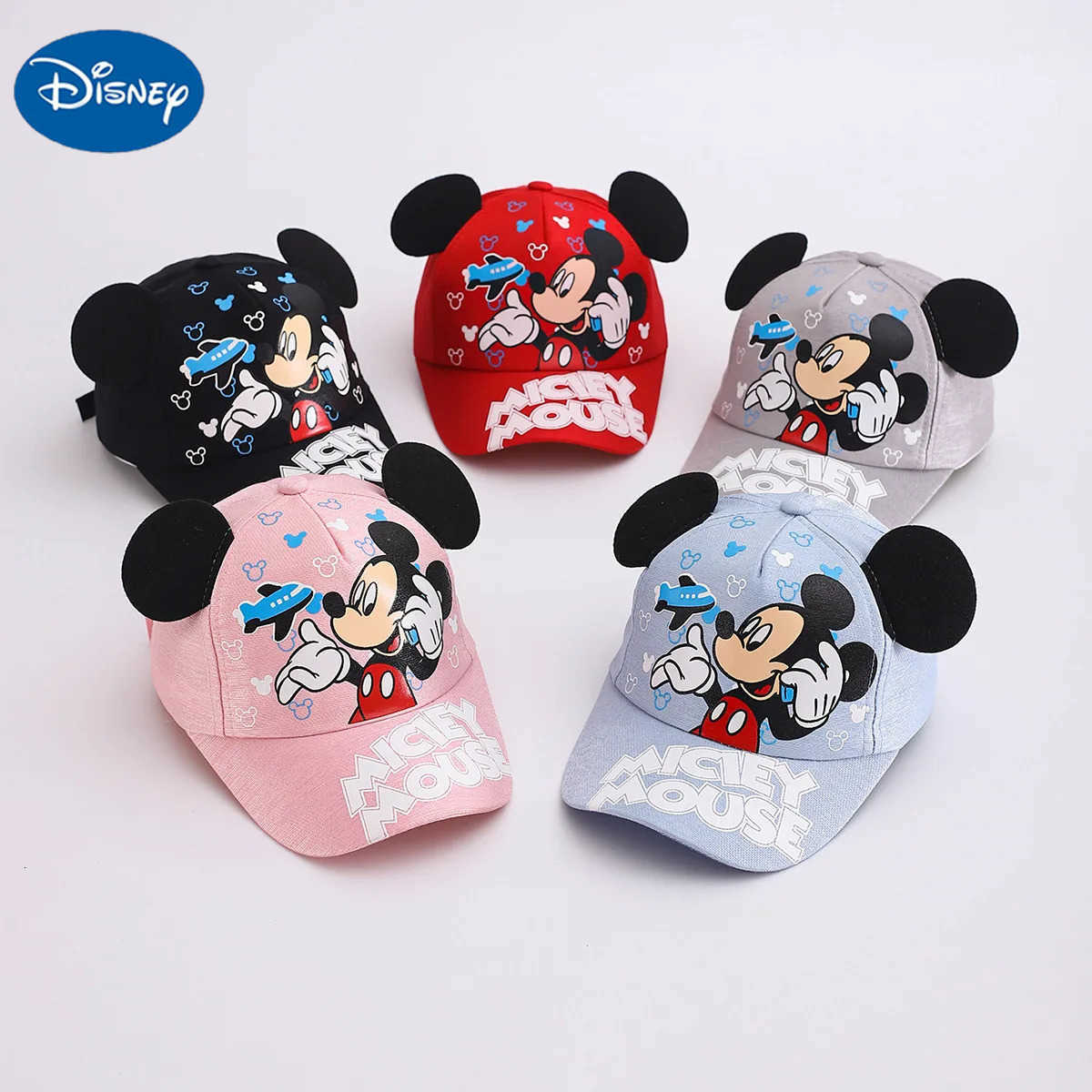 Disney European and American new childrens hat mouse animation baseball cap net hat summer baseball cap outdoor cartoon sun hat H250926