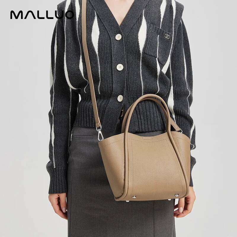 Female Natural Cowhide Casual Crossbody Bag Women's Cow Leather Durable Shoulder Bags Ladies Fashion Trend Handbags For Lady New Suotong2509