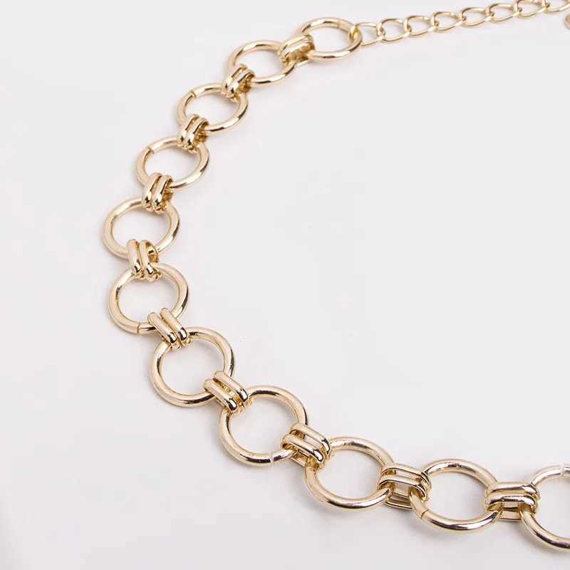 Girls Decorative Waist Chain Skirt Belt Line Matching Plaid Dress Summer Student Versatile Waist Belt JK Uniform Accessory L250926