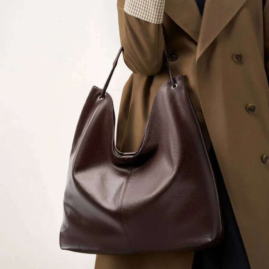 Large Capacity Texture Armpit Cow Single Shoulder Commuter Woman Designer Bag suotong2509