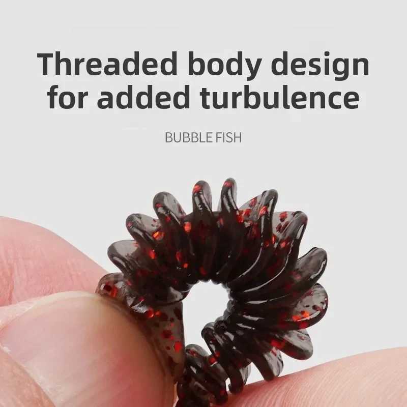 MUKUN 30PCS Soft Fishing Lure 30mm058g 42mm075g Mixed 6Colors Fishing Lure Set Shiner Silicone Bait Fihling Tack Pesca W250926