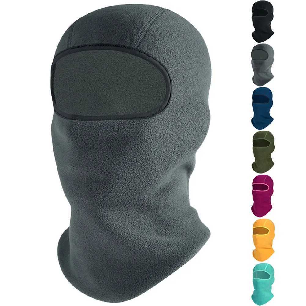 Winter Windproof Thermal Fleece Full Face Mask Balaclava Ski Mask Outdoor Sports Motorcycle Helmet Lining Hood for Men Women Z250926