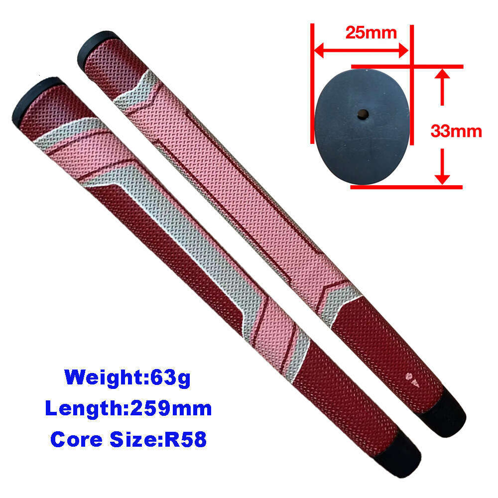 Can be used as customer golf club non-slip grip, women's putter grip Green Patterned Comfortable Club Grip for Female Golfers