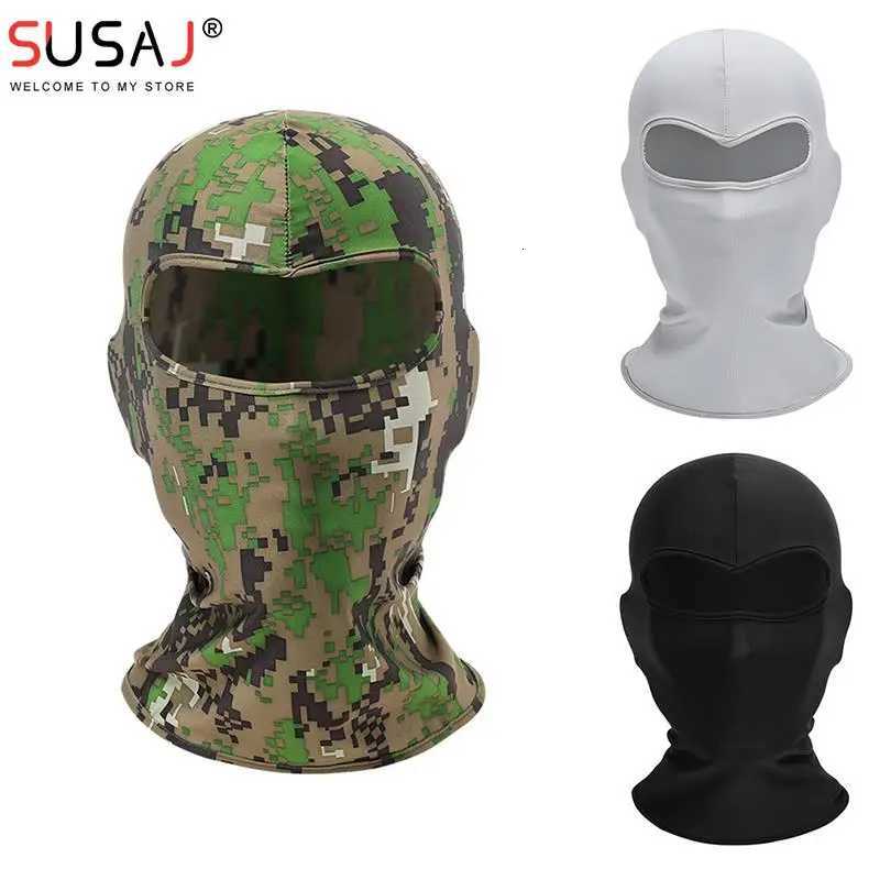Mens Cycling Balaclava Full Face Ski Mask Hood Hiking Camping Hunting Tactical Airsoft Bike Hats Neck Gaiter Z250926