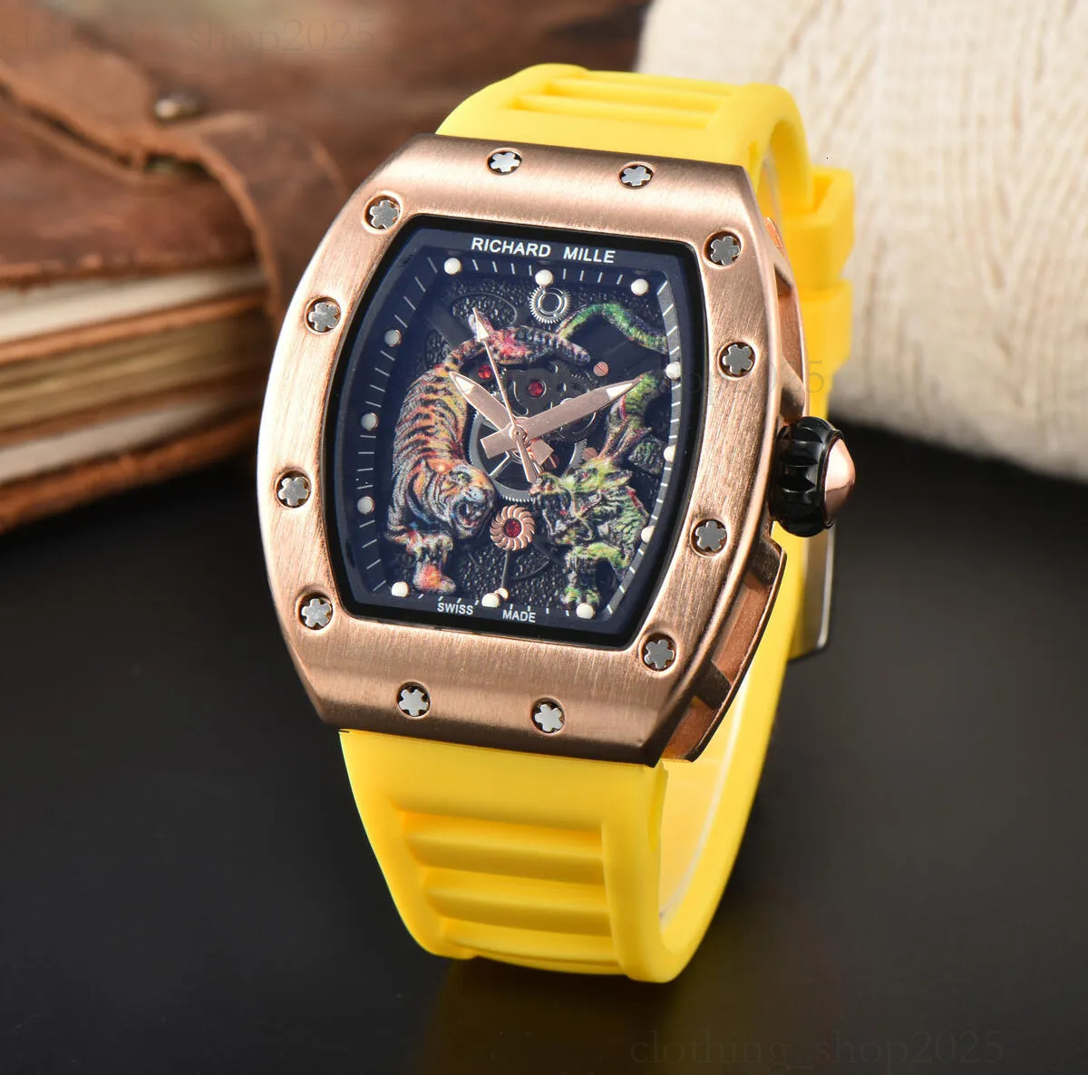 Richard Millie Watch Designer Functional Watch Business Daily Wear And Outdoor Travel With A High Aesthetic Waterproof Trendy Fashion Richard Mill Watch 9e5