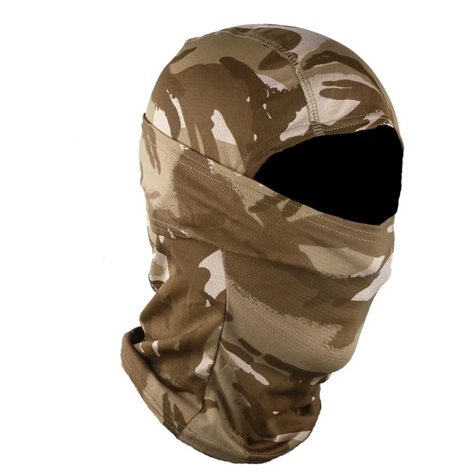 26 Colors Military Balaclava Outdoor ThinFleece Cycling Snowboard Hood Protection Army Tactical Camo Hats Head Face Cover Z250926