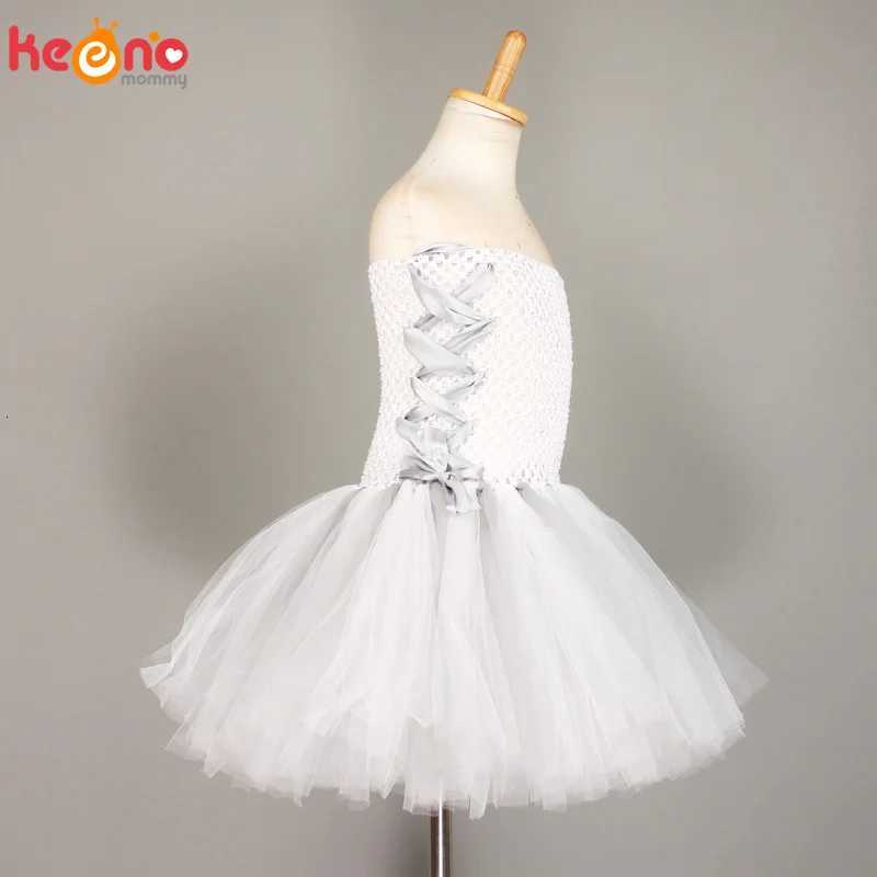 Halloween Dead Bride Girls Tutu Dress with Veil Children Corpse Lady Halloween Carnival Cosplay Costume Kids Fancy Tulle Dress Z250926
