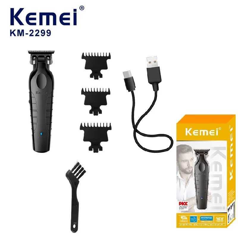 Kemei Mens Cordless Hair Clipper USB Rechargeable Electric Hair Clipper Km032 Trimmer Electric Hair Cutting Machine R250926