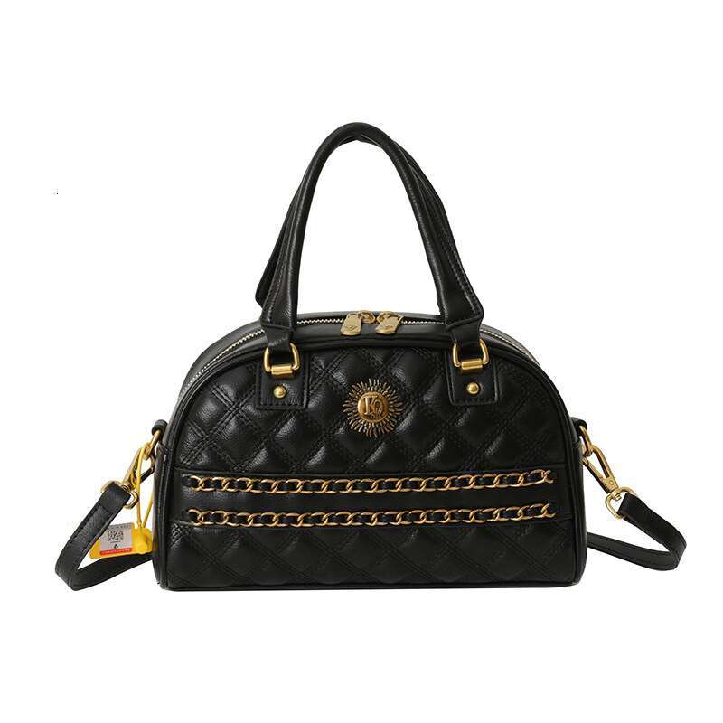 Handbag Female New Fashion Retro Shoulder Bag Personality Foreign Style Messenger PU leather advanced sense bag female