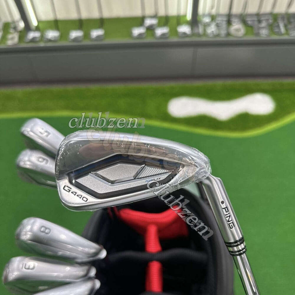 Golf Clubs G440 Irons Free fast Shipping 4-9WU-R/S Flex Steel Shaft with Head Cover Latest version Brand New Iron MI