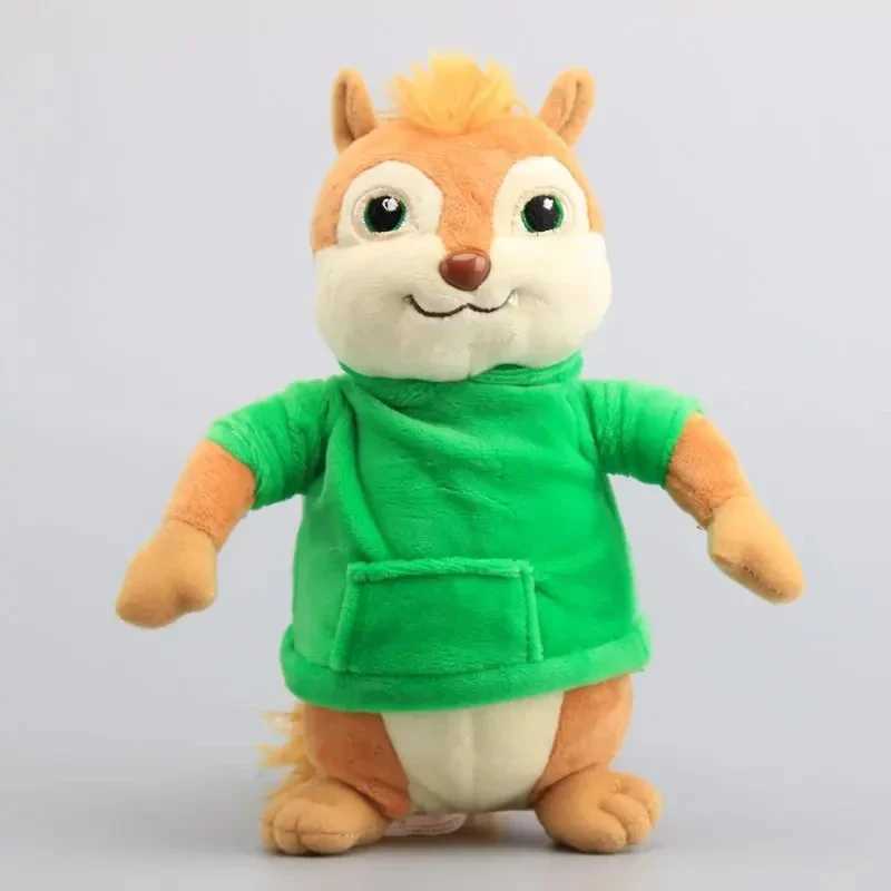 New 3pcs 22cm Alvin and the Chipmunks Halloween Plush Toys Kawaii Fluffy Chipmunks Stuffed Animals Birthday Christmas Gift Y250925