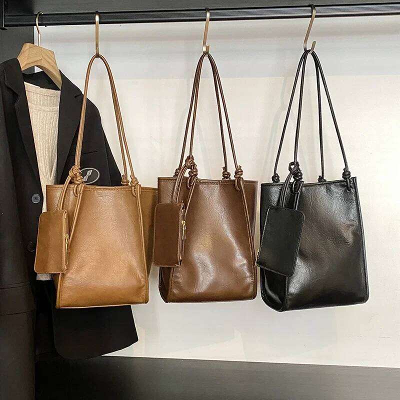 PU Leather Underarm Bags For Women Winter Y2k New Trend Designer Females Fashion Shoulder Bag Handbags suotong2509