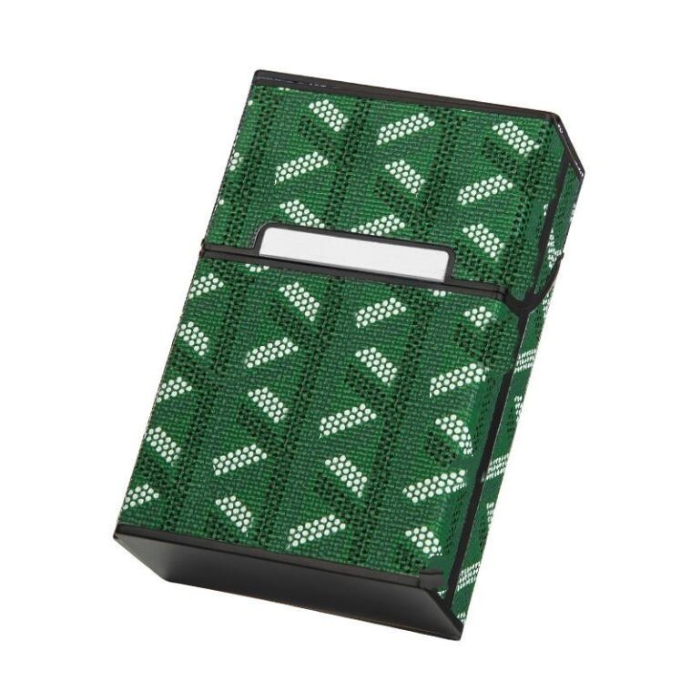 2026 New Vintage Designers Classic Letter Logo Cigarette Cases Fashion Brand Creative Aluminum Alloy Luxury Cigarette Box Protective Cover Gift Free Shipping