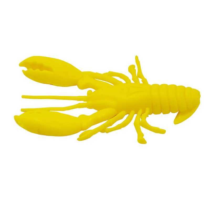 Simulation Lobster Fishing Lure Hollow Special Shaped Shrimp Soft Bait 9cm Worm Artificial Lures Lot 5 Pieces Sa W250926