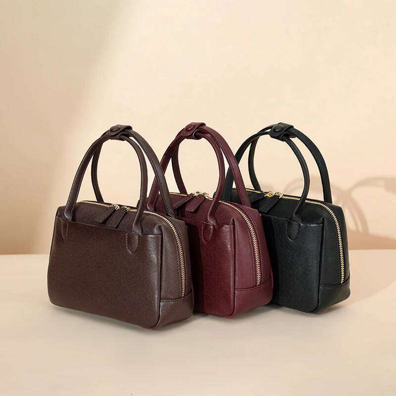 Cowhide Genuine Leather Handbags For Women High Quality Shoulder Bag Female Fashion Retro Designer Crossbody Bags Ladies Suotong2509