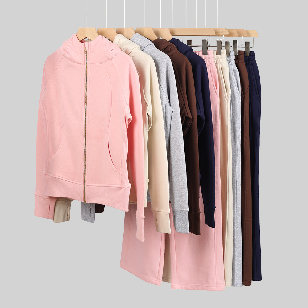 scuba hoodie yogawomen sets yoga jacket workout yoga gym set yoga pants workout sets designer sweatshirt womens clothes sweater woman jackets womens gym clothing