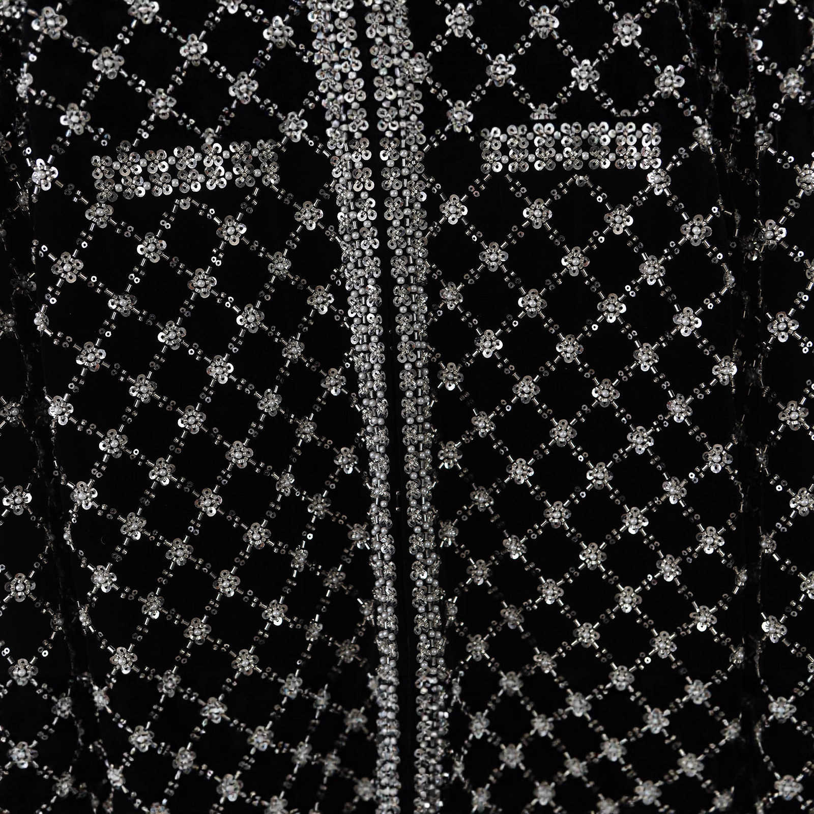 Autumn Elegance: Premium Jacquard Fabric Designer Coat with Celebrity Chic Appeal Style Designer