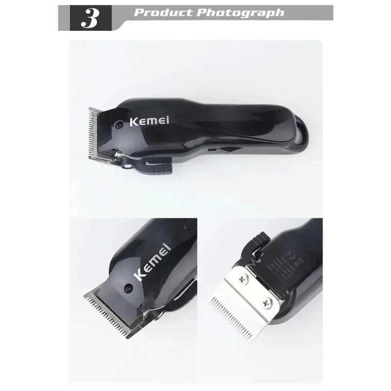 Kemei KM1929 Electric Trimmer Beard Trimmer Professional Rechargeable Hair Cutting Machine LED Display Hair Trimmer Razor R250926