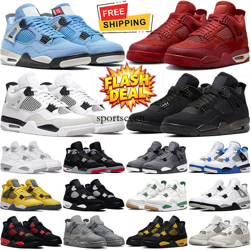 Free Shipping Basketball Shoes Designer Sneakers By Brick Military Black Cat Cement Grey Red Thunder Pine Green Women Men Jump Mans 4 Outdoor Mens Trainers