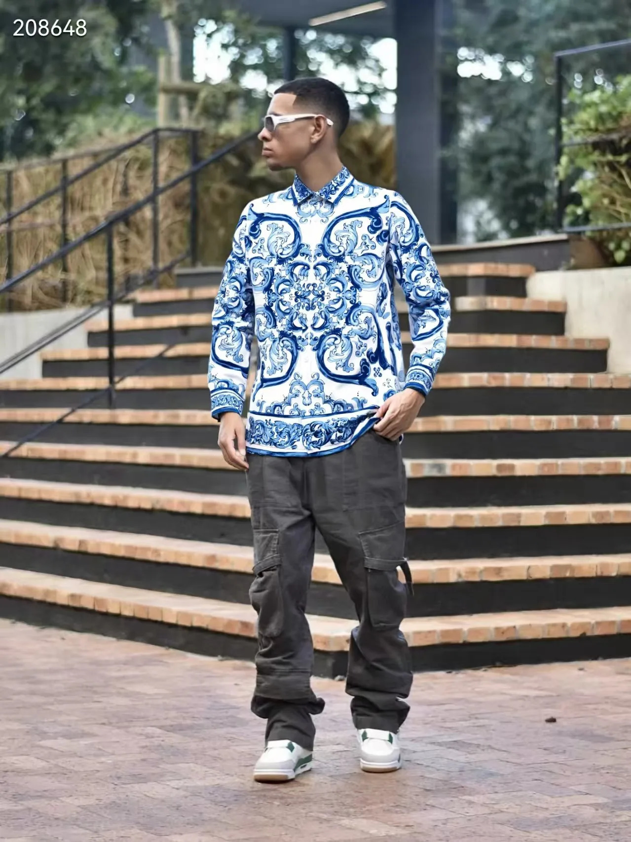 Fashion Men Shirts 2025 European Party Style Mens Clothing Camisas Masculino Ropa De Hombre Mens Clothes250920