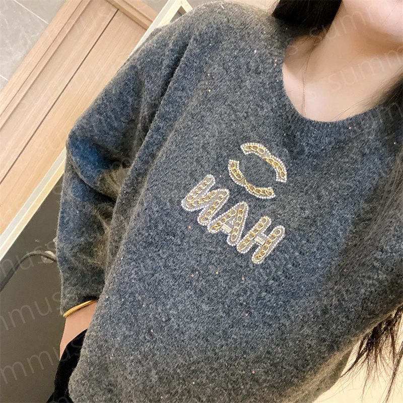 Designer Women Sweaters Fashion Women Sweater Christmas Winter Clothes Long Sleeves Sweaters Woman Fashion Pullover Loose Top Clothing