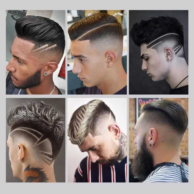 Kemei Rechargeable Hair Cutting Machine Barber Shop Fade Hair Clippers Cordless Trimmer Transparent Cover Red Base KM1761246 R250926