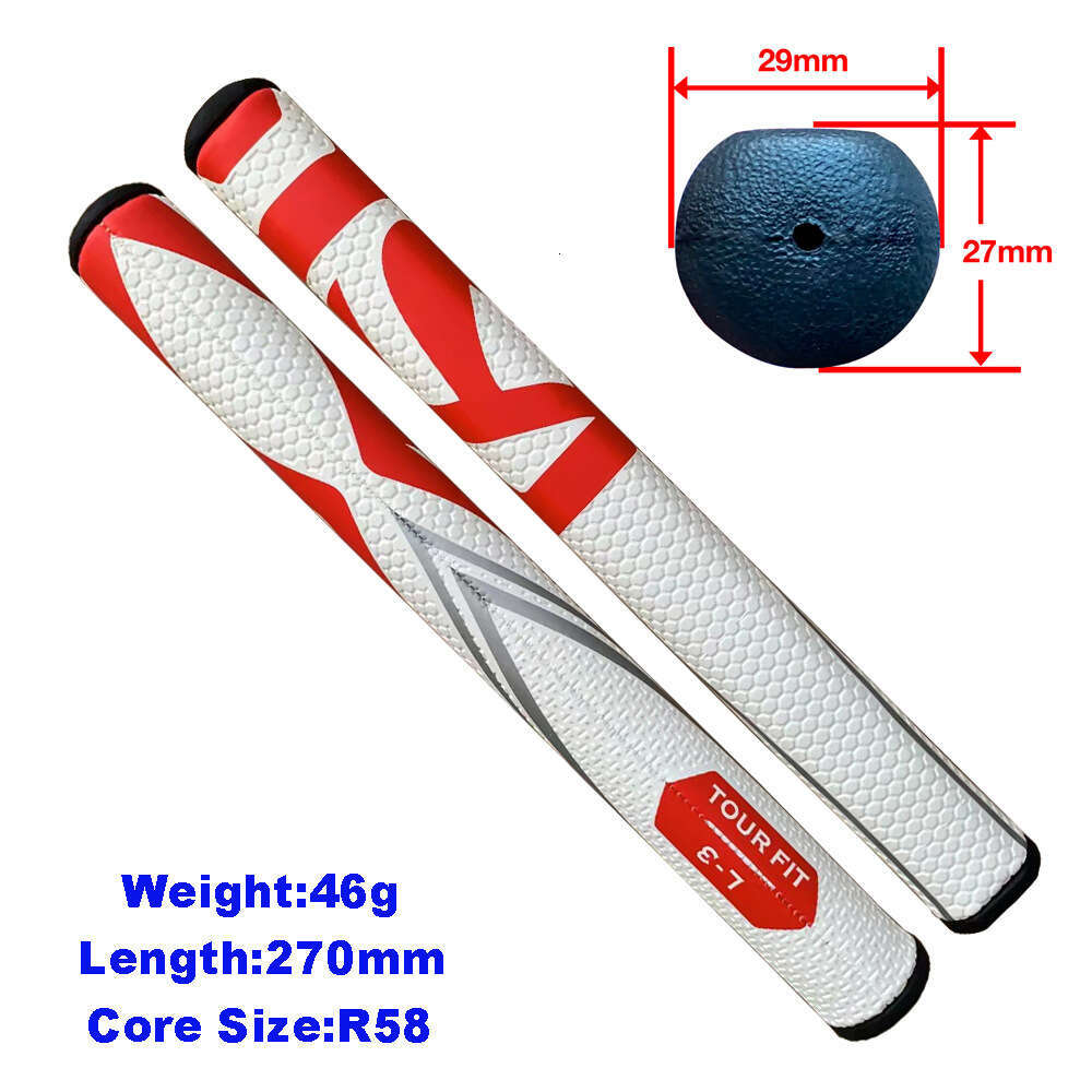 New Golf Putter Grip 2.0 - Black & White Textured PU Ergonomic Grip for Men Women Golfers