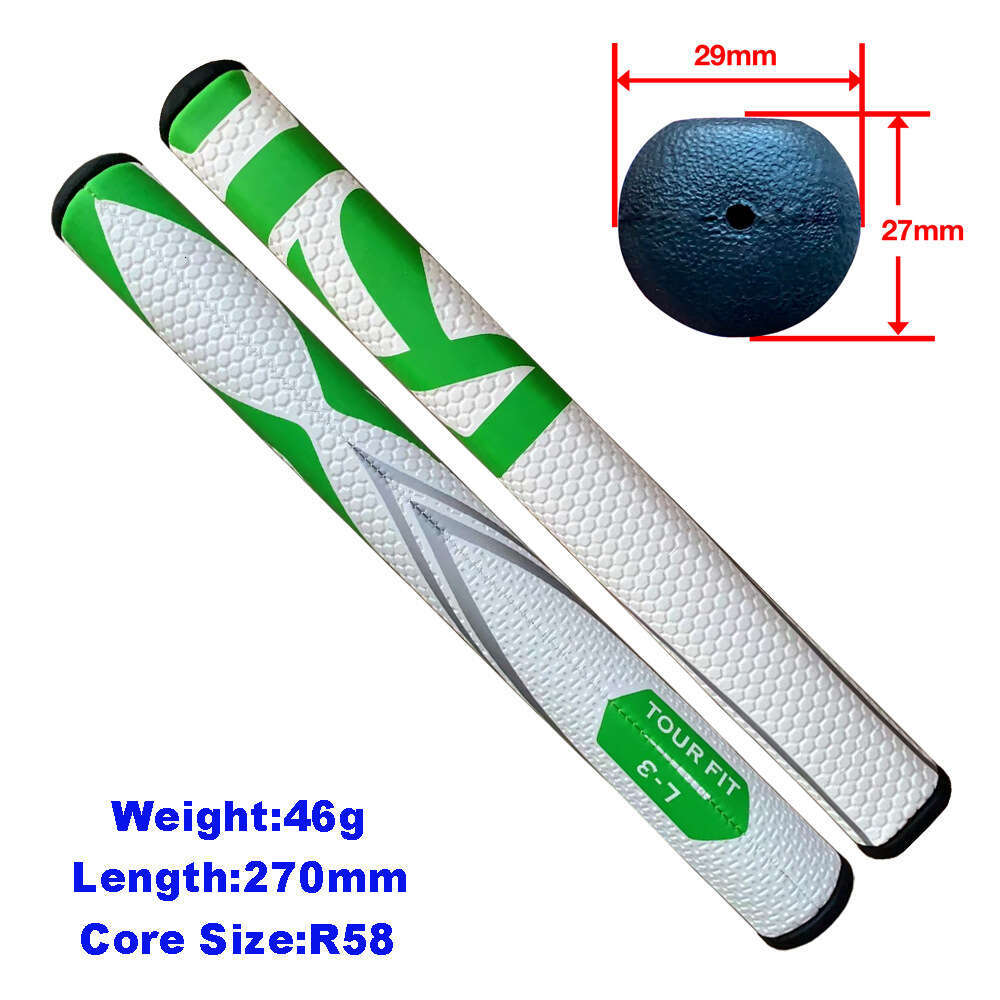 New Golf Putter Grip 2.0 - Black & White Textured PU Ergonomic Grip for Men Women Golfers