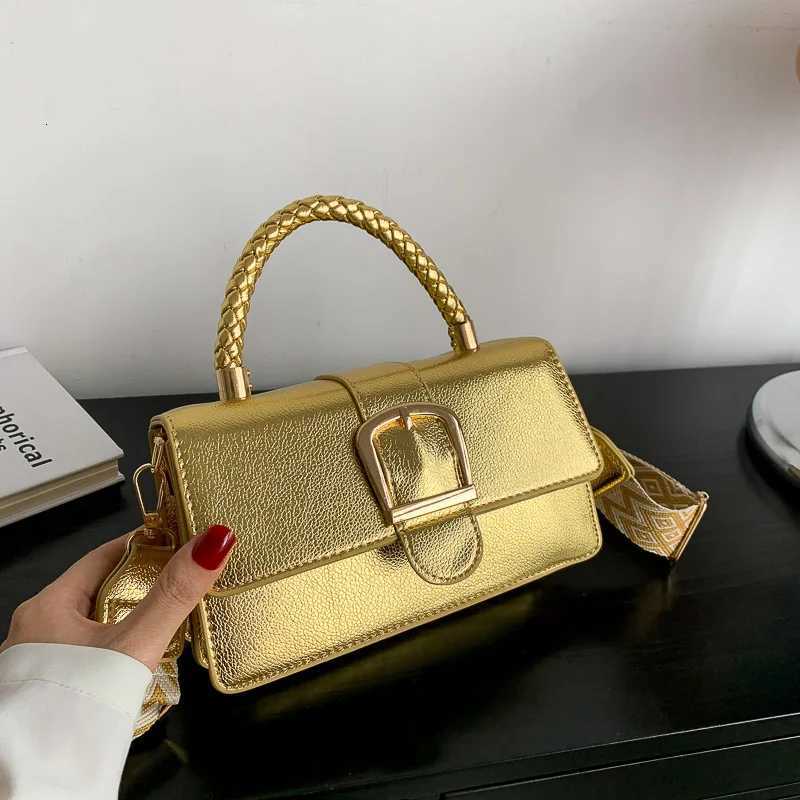 Top Brand Shoulder Bags 2023 New High Quality Leather Women Bag Short Handle Flap Handbag Purse Trendy Wide Strap Crossbody Bag Z250926