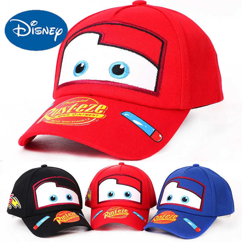 Disney New Summer Boy Hat Fashion Cars Cartoon Kids Hat Boys Girls Caps Cute Net SpiderMan Baseball Cartoon Hat Sun Shading Hip Hop Hat H250926