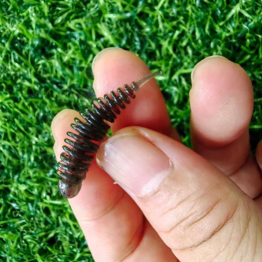 MUKUN 30PCS Soft Fishing Lure 30mm058g 42mm075g Mixed 6Colors Fishing Lure Set Shiner Silicone Bait Fihling Tack Pesca W250926