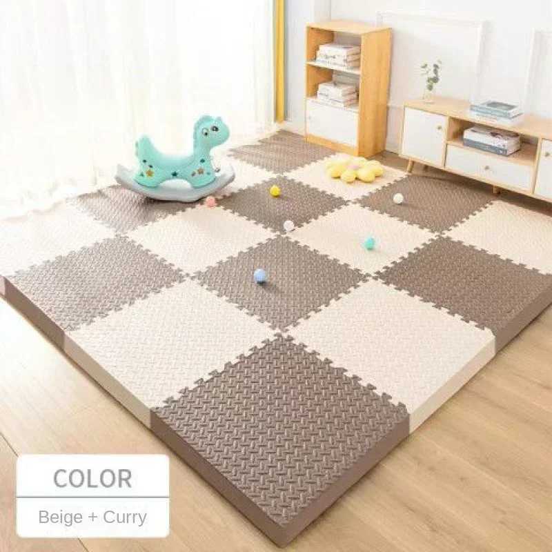 816pcs Baby Play Foam Floor Mat Baby Shockproof Nonslip Carpet Fitness Yoga Exercise Mat Child Protection Home Decoration C2509261