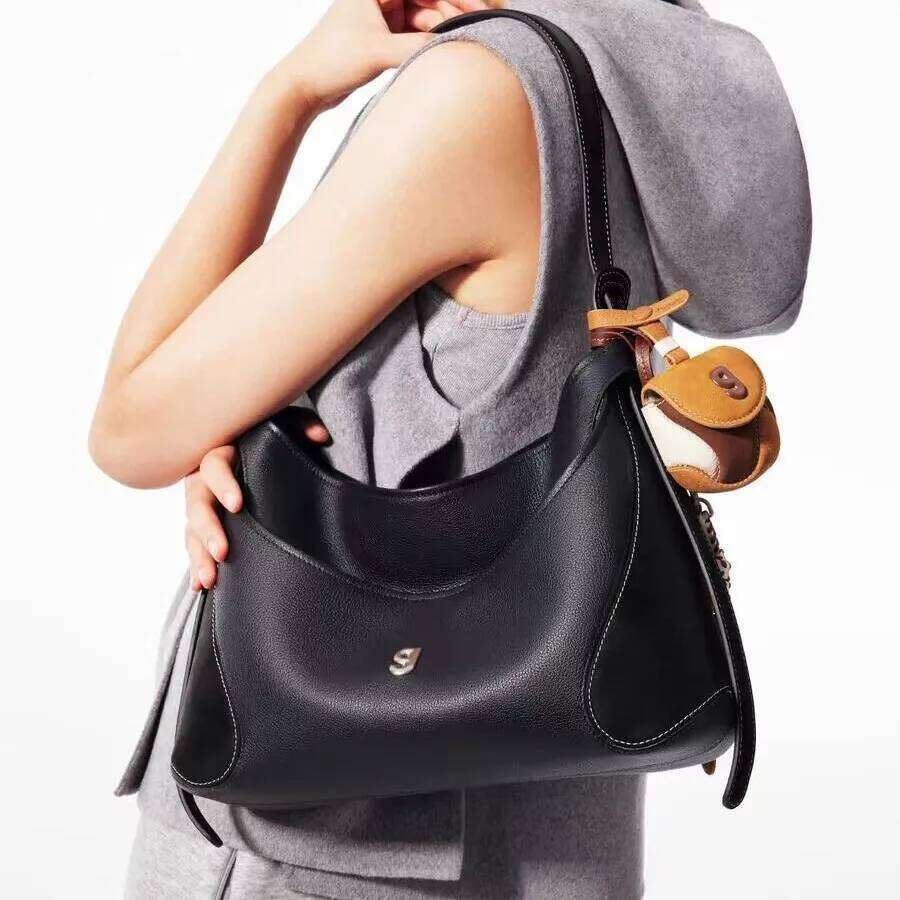 New Fashion Baseball Hobo Small Medium High-end Niche Single Shoulder Crossbody Top-handle Bag Day Clutch