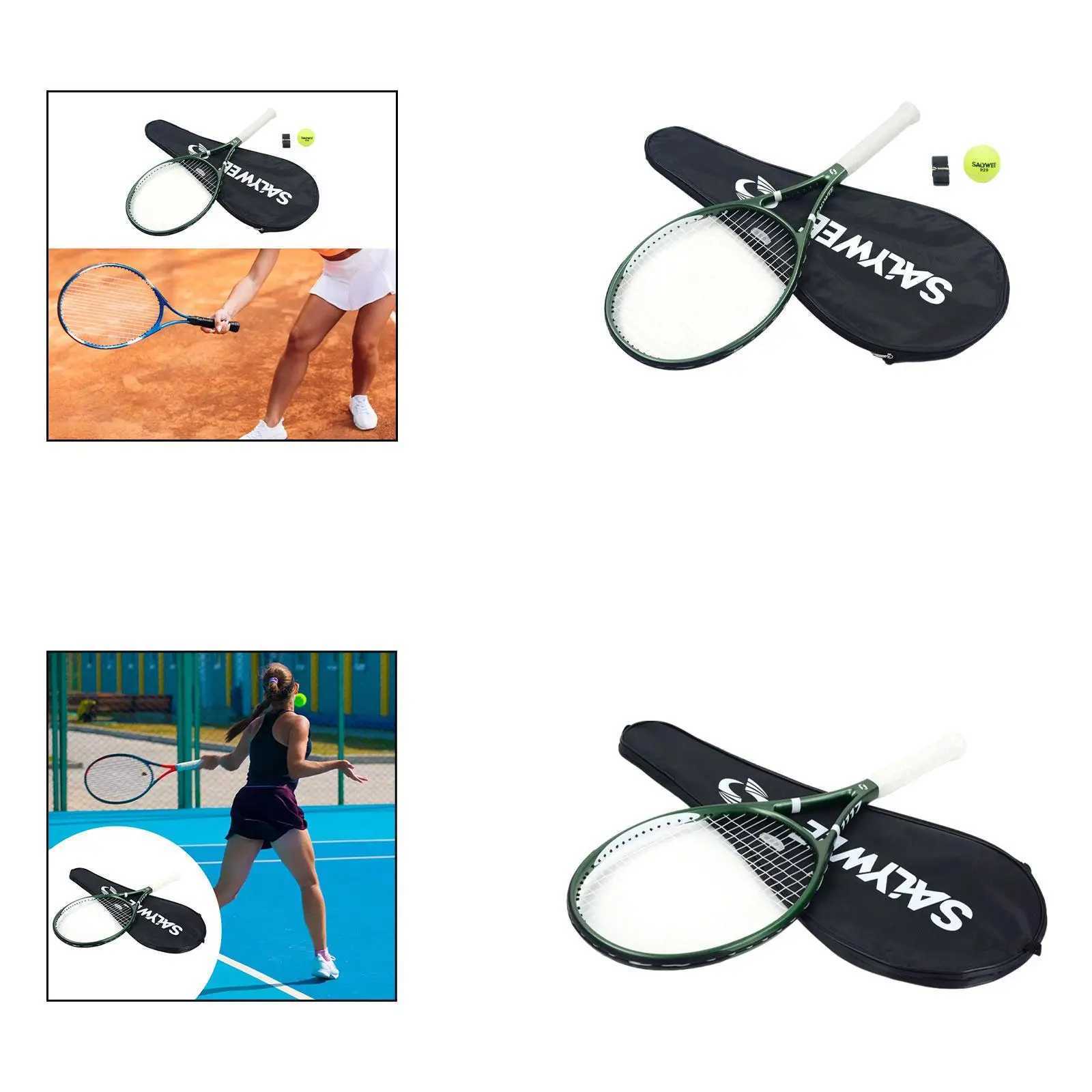 Tennis Racket with Carrying Case for Training And Recreation in Parks J250926