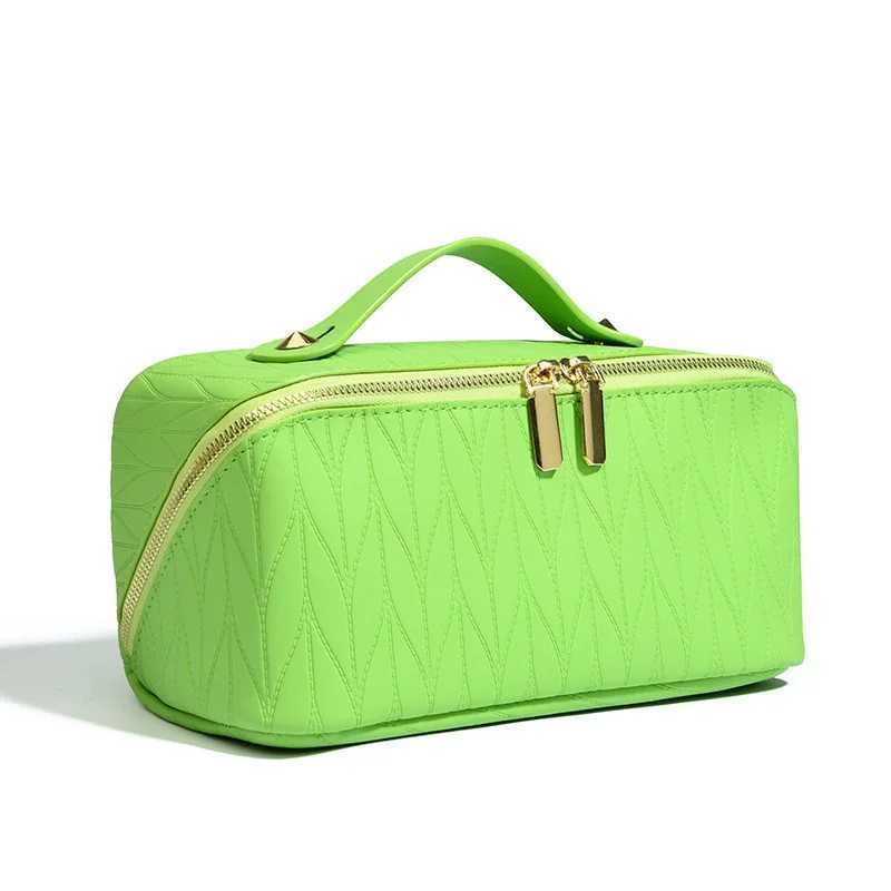 New Womens Cosmetic Bag Portable Storage Bag Large Multifunctional Travel Waterproof Makeup Wash and Storage Cases Geometry J250926