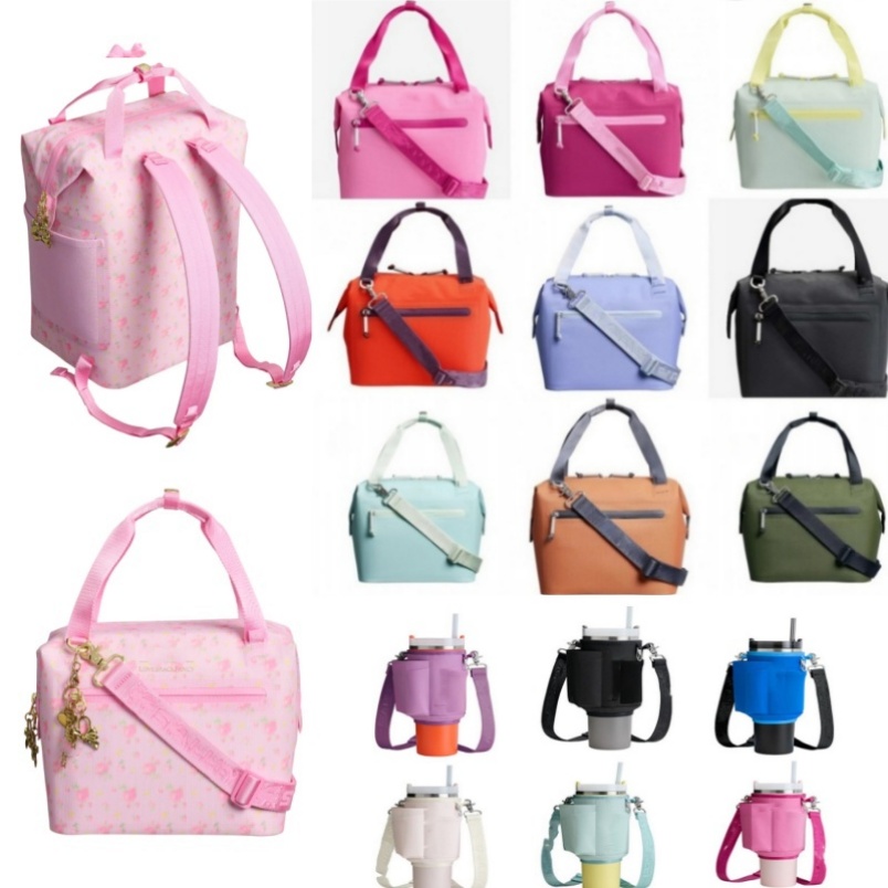 Ship From US Love Shack Fancy All Day Julienne Mini Soft Cooler Lunch Bag Box 10-Can Madeleine Cooler Backpack Christmas Gift