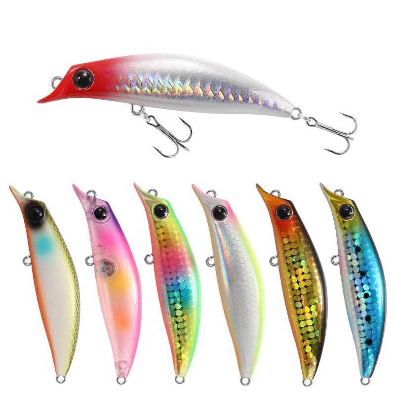 Sinking Minnow Fish Lures 75mm 8g Swimbait Isca Artificial Bass Trout Lure Jerkbait Wobbrs Fishing Tack Hard Bait 9061 W250926