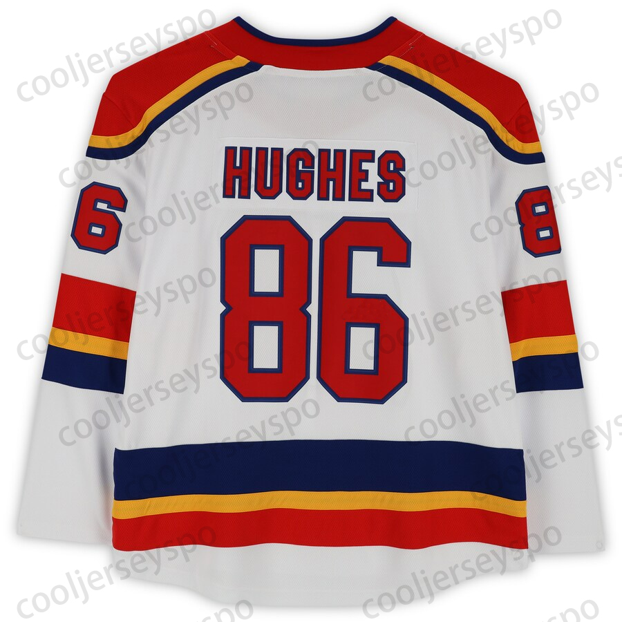 Custom Jack Hughes Hockey jersey Luke Hughes Nico Hischier Jesper Bratt Sports Training Uniform Kids Adult S-XXXL