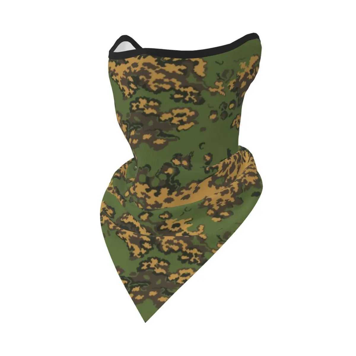 Russian Woodland Camouflage Bandana Neck Gaiter for Ski Running Men Women Camo Face Mask Wrap Scarf Z250926
