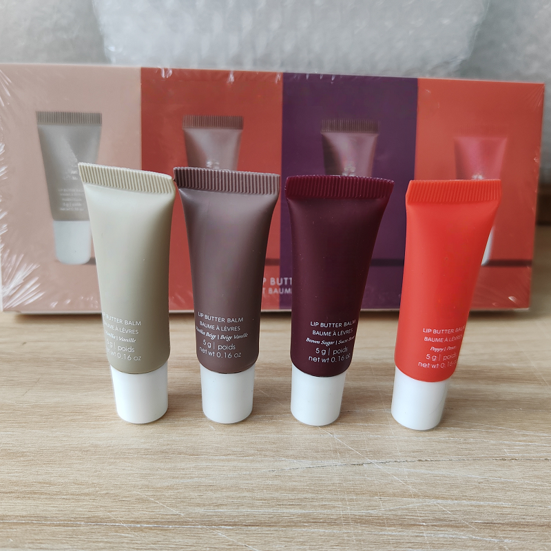 Mini Lip balm set moisturizing care lip balm smoothing lip lines lasting nourishment women dauly natural soft lip gloss makeup