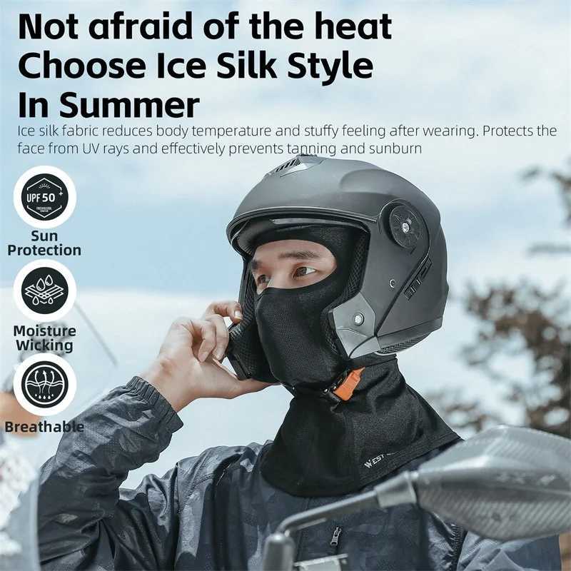 WEST BIKING Winter Men Cycling s Motorcycle Fleece Balaclava Mask Running Ski Hiking Hat Bicycle Windproof Thermal Sport Gear Z250926