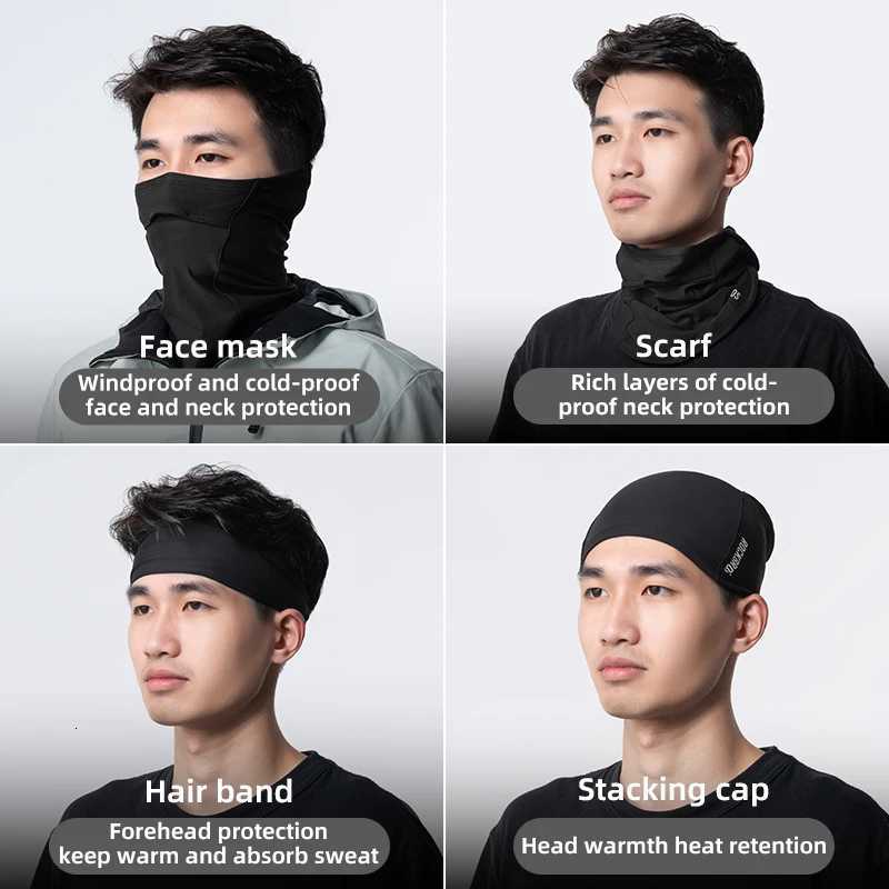 ROCKBROS Face Scarf Extended Design Ear Protection Bandana Warm Windproof Neck Breathable Outdoor Sport Hiking Bike Face Mask Z250926