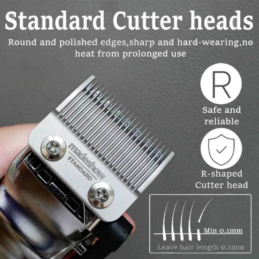 Professional Hair Clipper Madeshow M10 0mm Bald Head Trimmer 2200mAh 7000 RPM Barber Finishing Hair Clipper for Man R250926