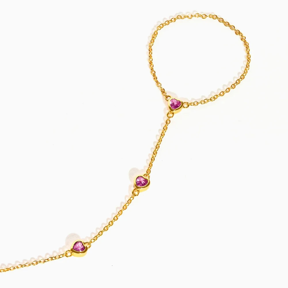 Waterproof Hand Chain Bezel Hand Accessories Finger Bracelet STAINLESS STEEL Handchain Mothers Day Gift Ideas 250922