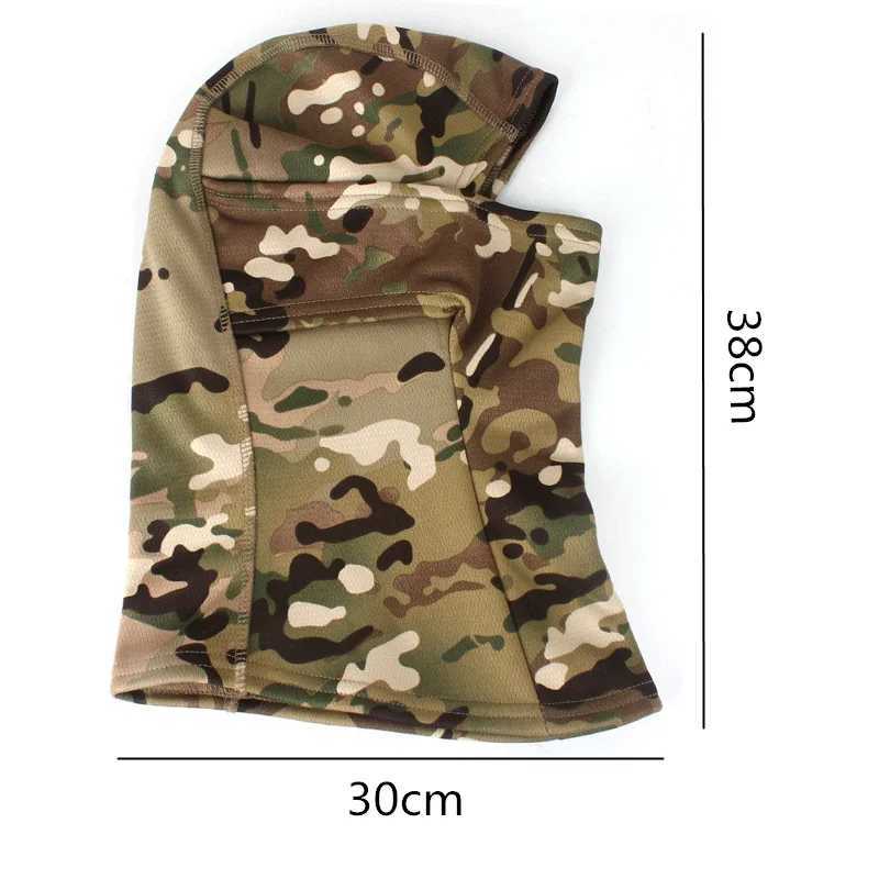 Winter Fleece Tactical Balaclava Outdoor Hunting Cycling Hiking Skiing Scarf Snowboard Face Mask Windproof Men Women Z250926