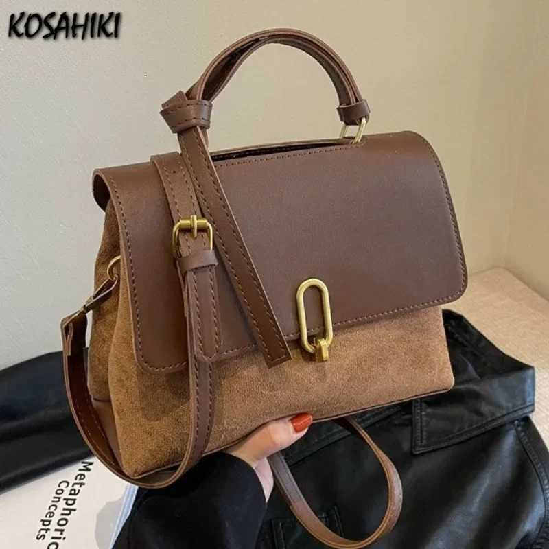 High end handbag womens bag popular versatile shoulder bag retro niche diagonal commuting bag Z250926