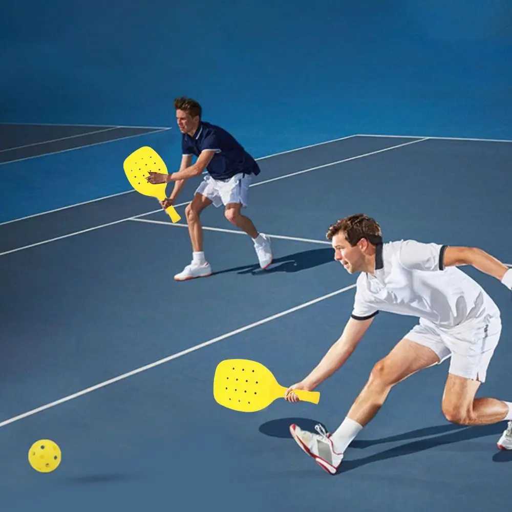 Non Slip Grip Pickleball Paddles Racket Lightweight Sturdy Tennis Racket Comfortable Multifunction Pickleball Racquets J250926